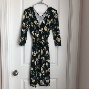 Black Floral Dress